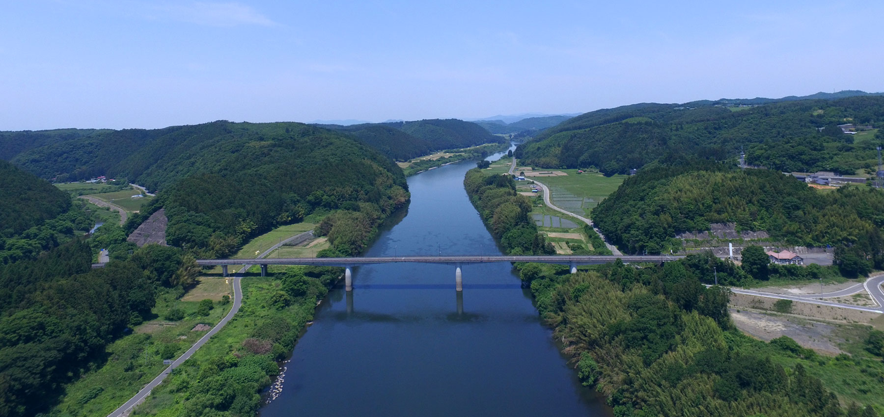 一関市藤沢町空撮